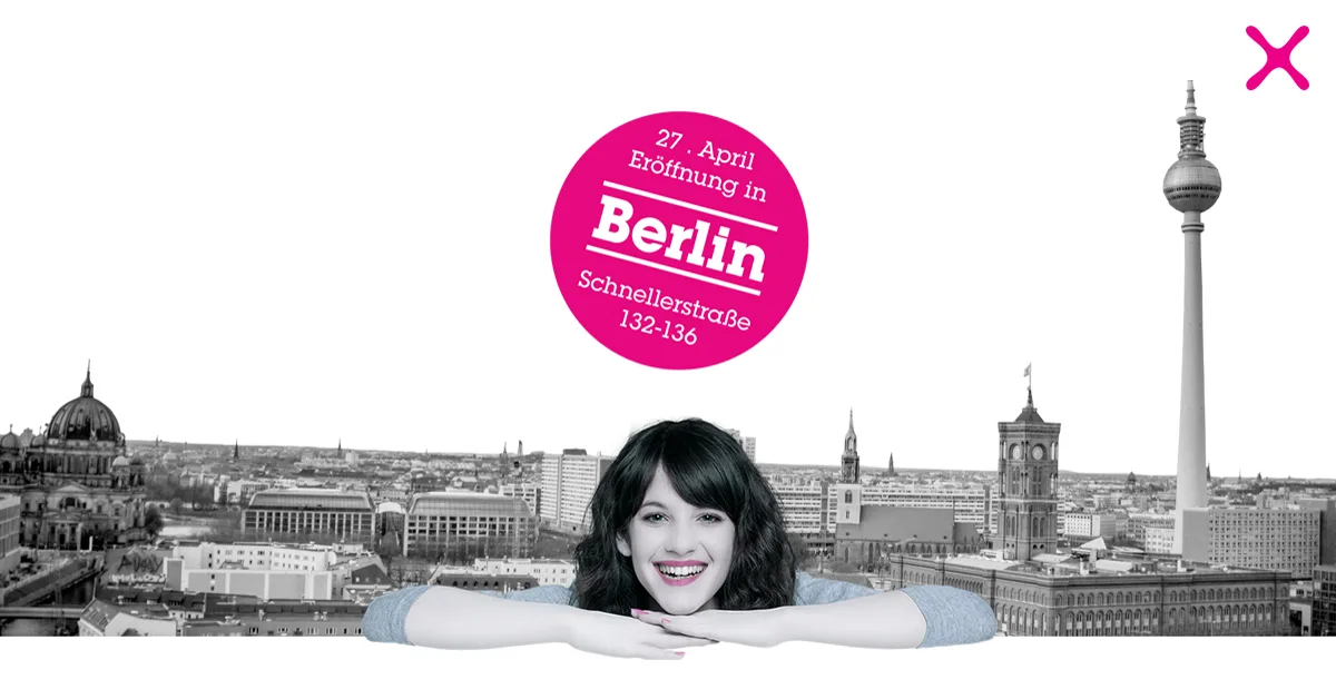 Historische mömax Kampagne zur Eröffnung in Berlin